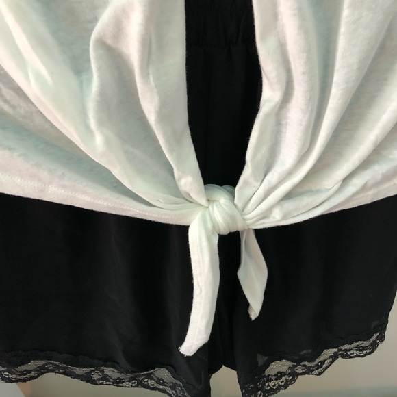 Madewell Knot Back T-Shirt White, X-Small NWT - Picture 5 of 9